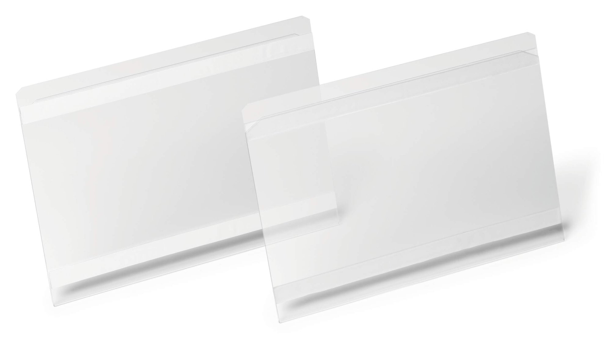 Durable Adhesive Pocket 1/2 A5 Clear (10)