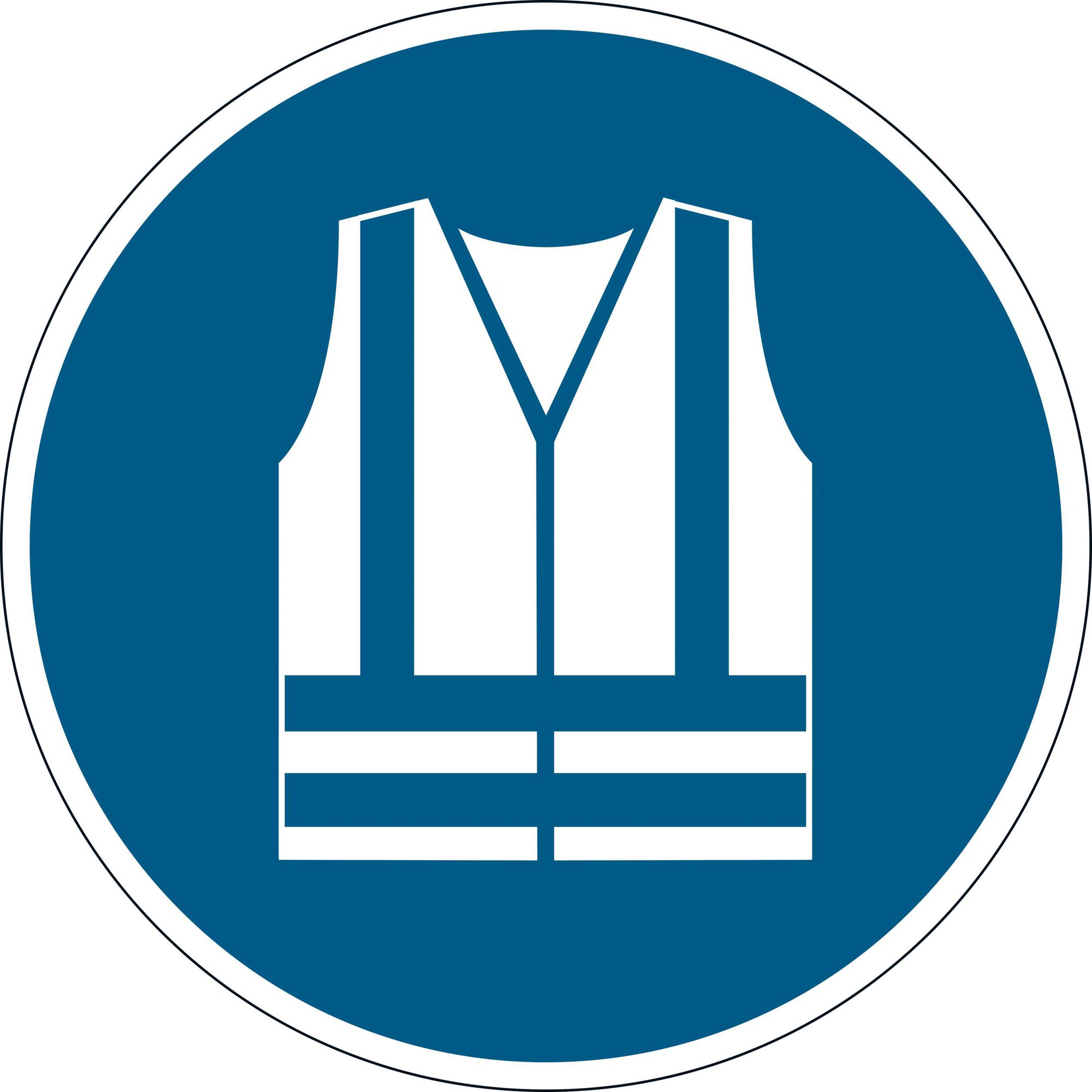 Durable Floor ""Caution Forklifts"" Sign