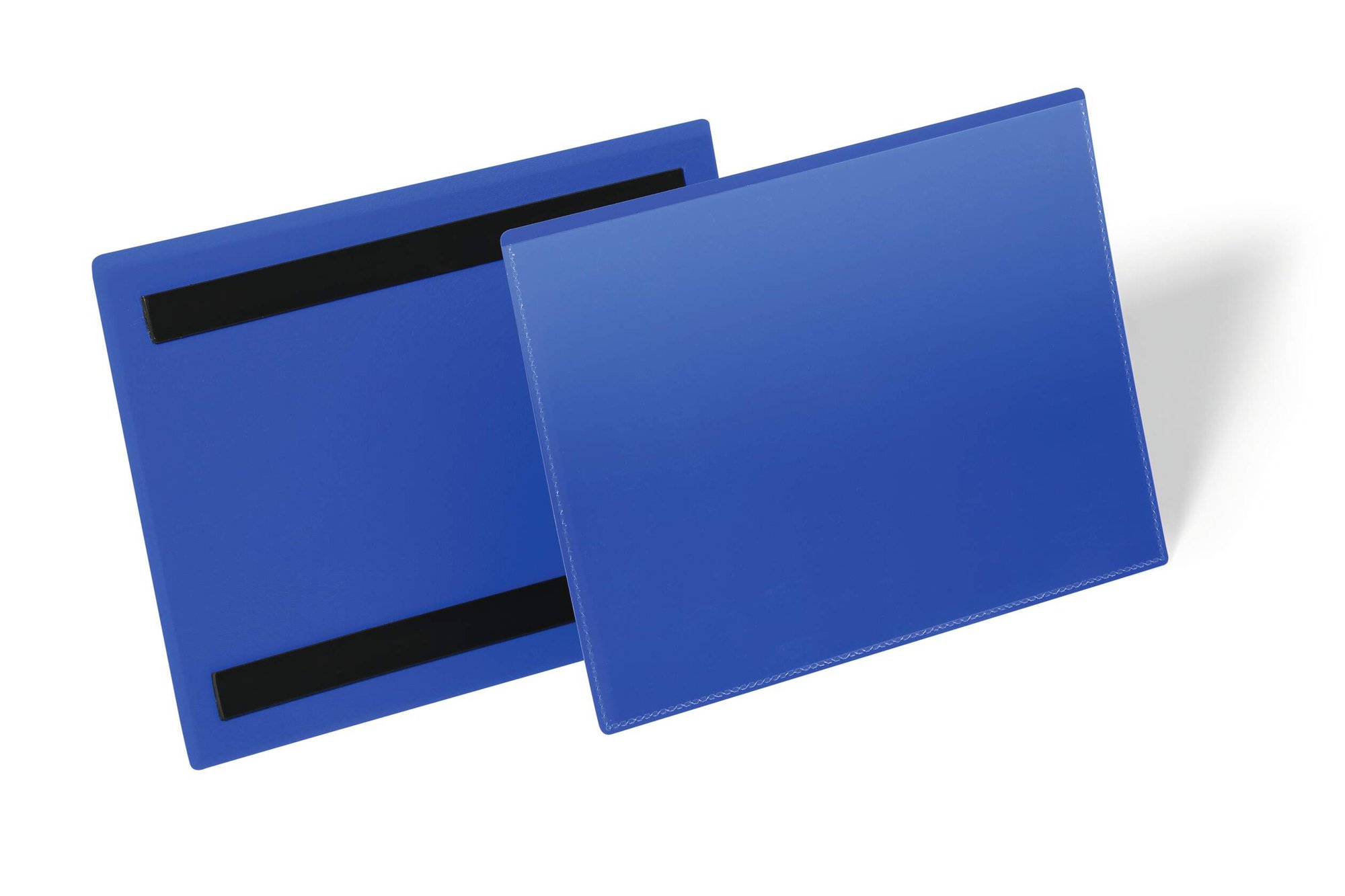 Durable Magnetic Pocket 150x67mm Blue (50)