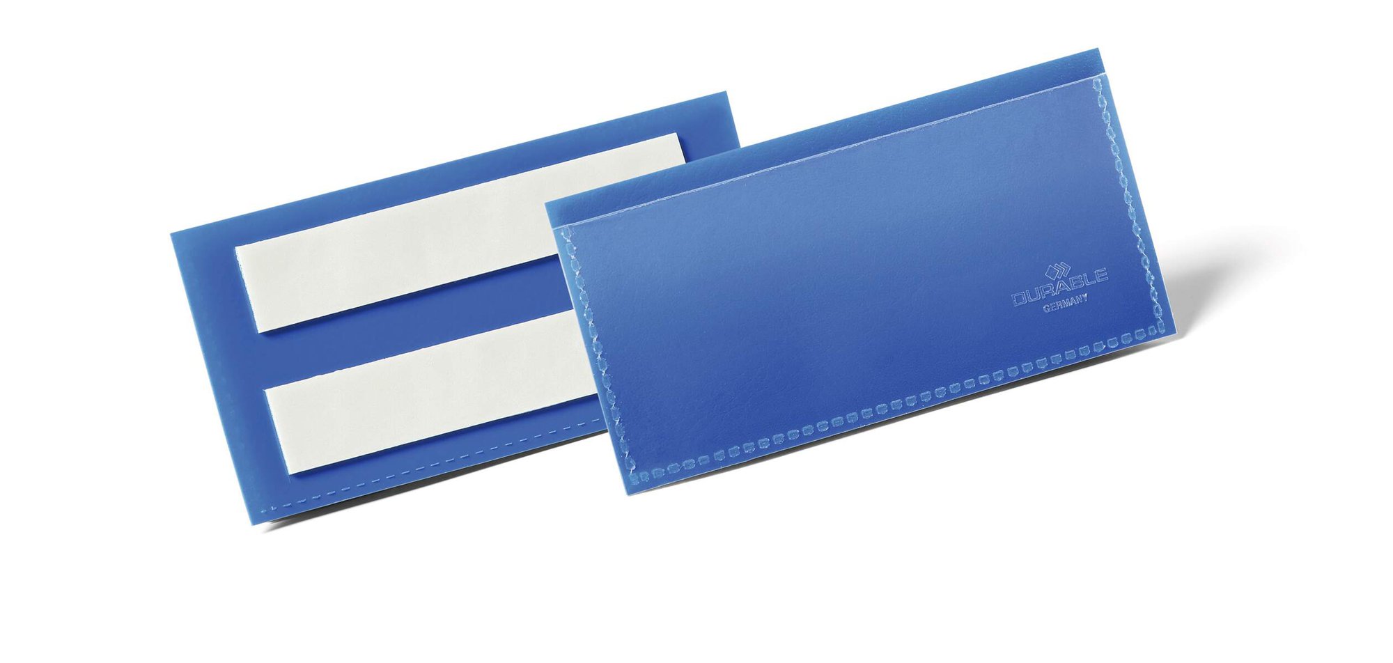 Durable Magnetic Pocket 210x74mm Blue (50)
