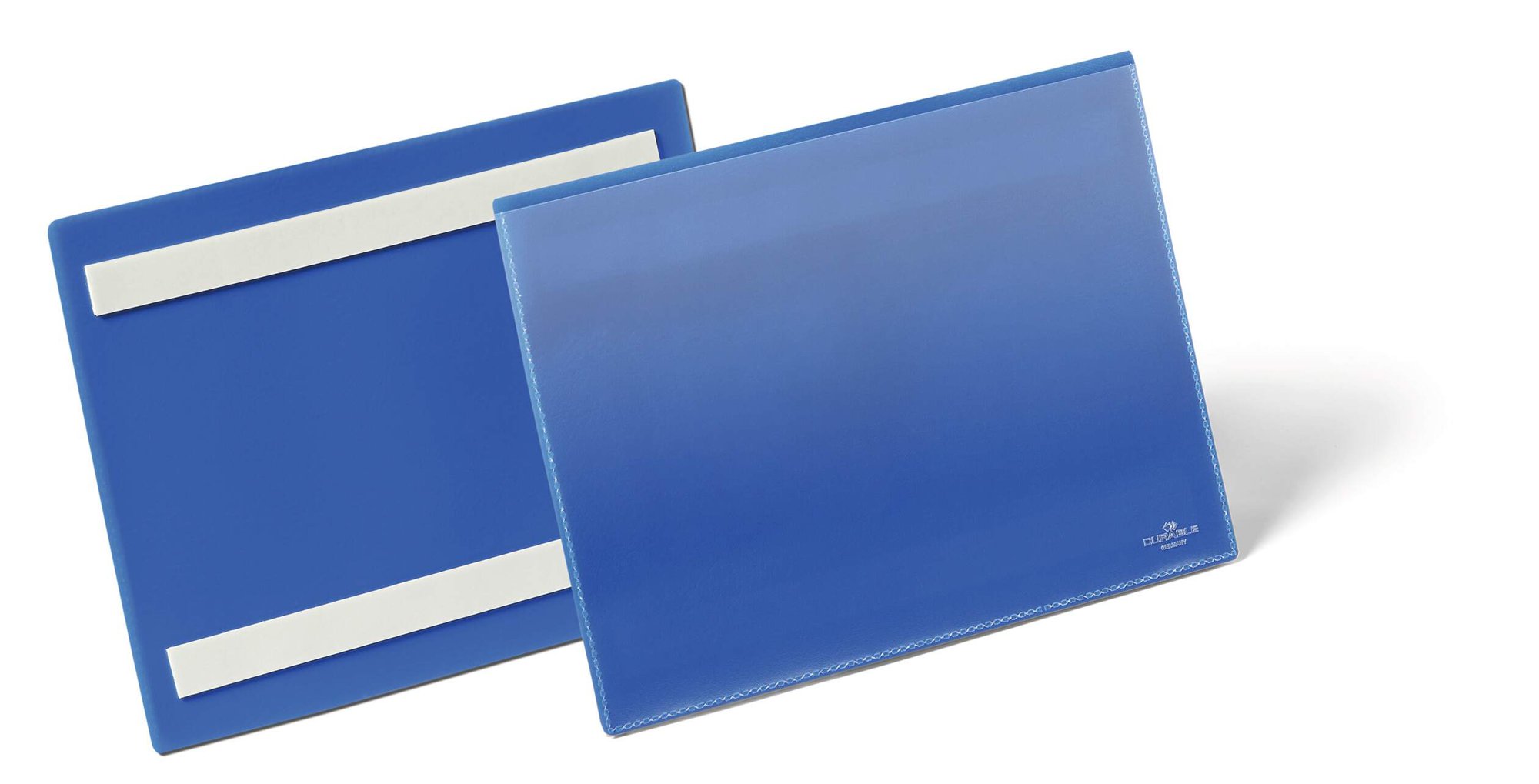 Durable Adhesive Pocket 210x74mm Blue (50)