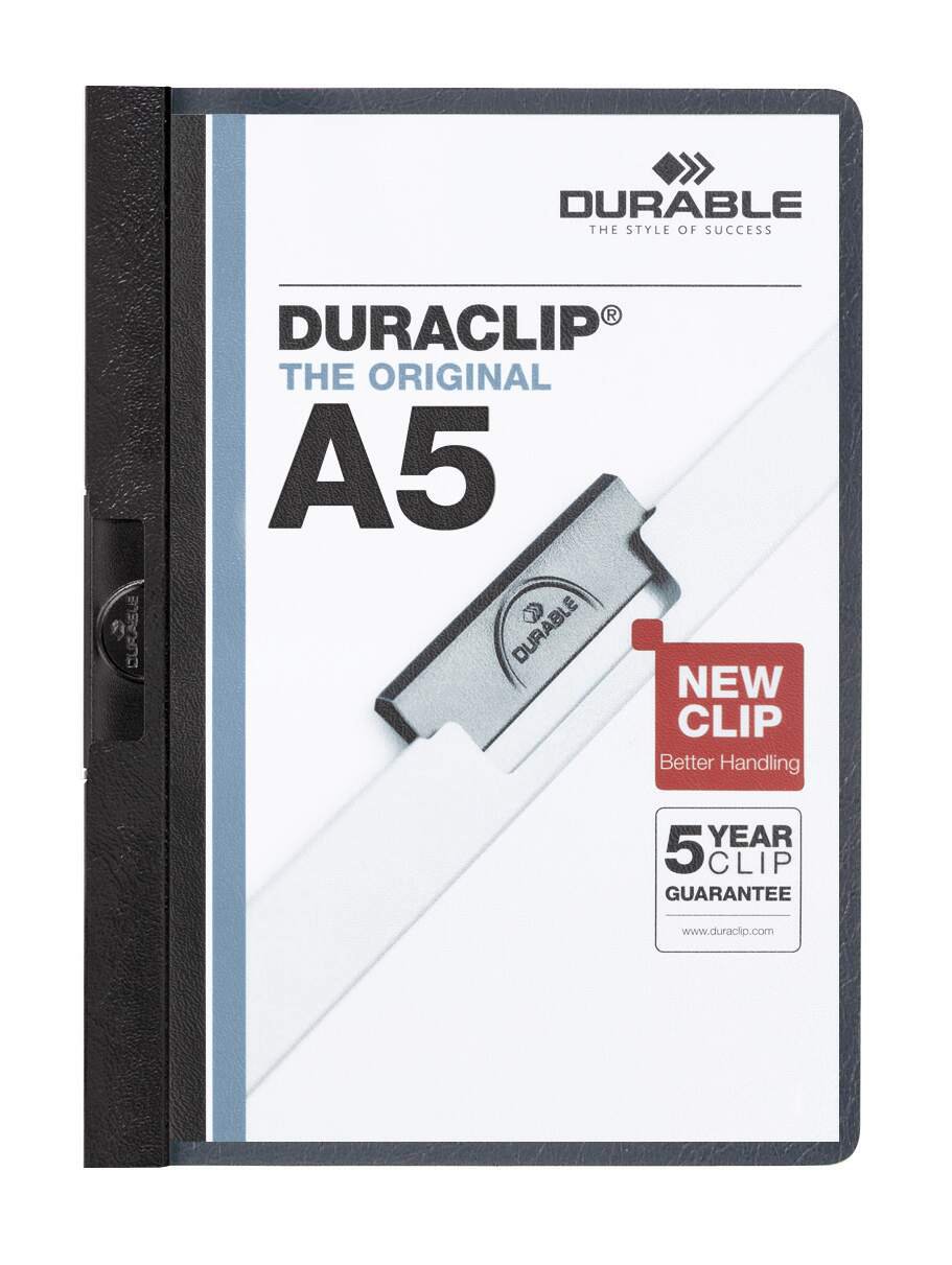 Durable DURACLIP 60 A4 Folder Anthracite (25)