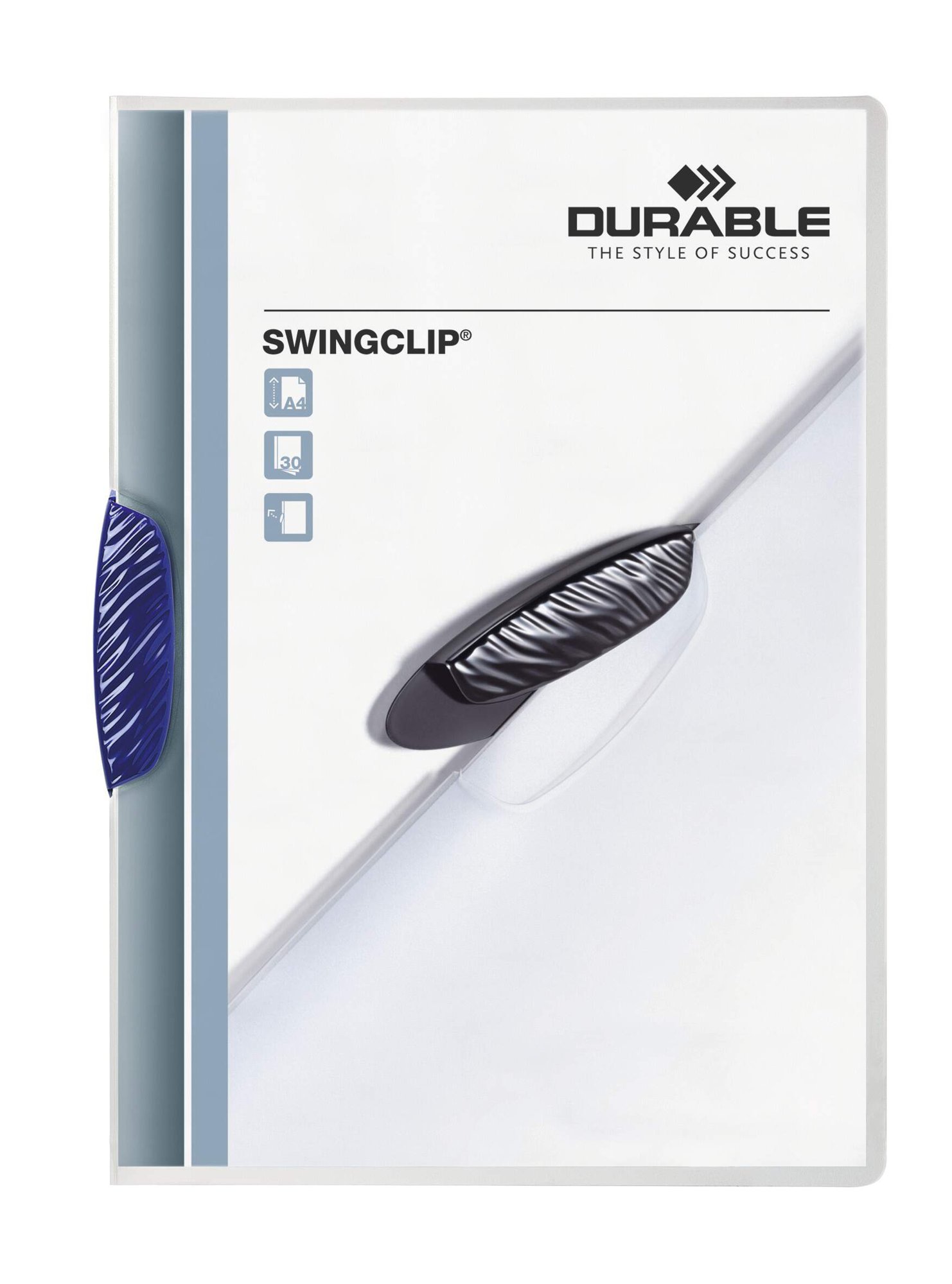 Durable SWINGCLIP A4 Folder Blue (25)