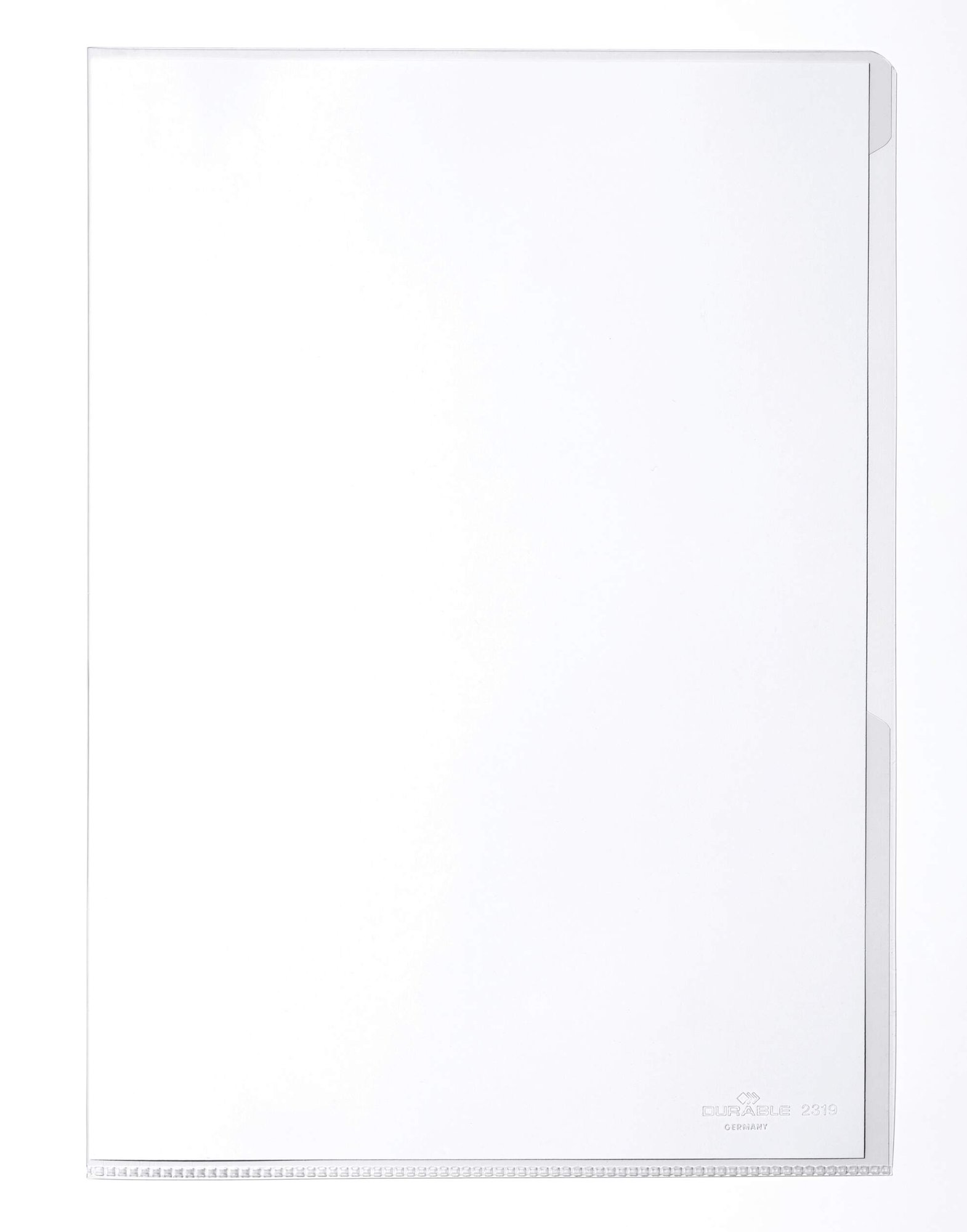 Durable 3 Division Pockets 5 A4 Clear (5)