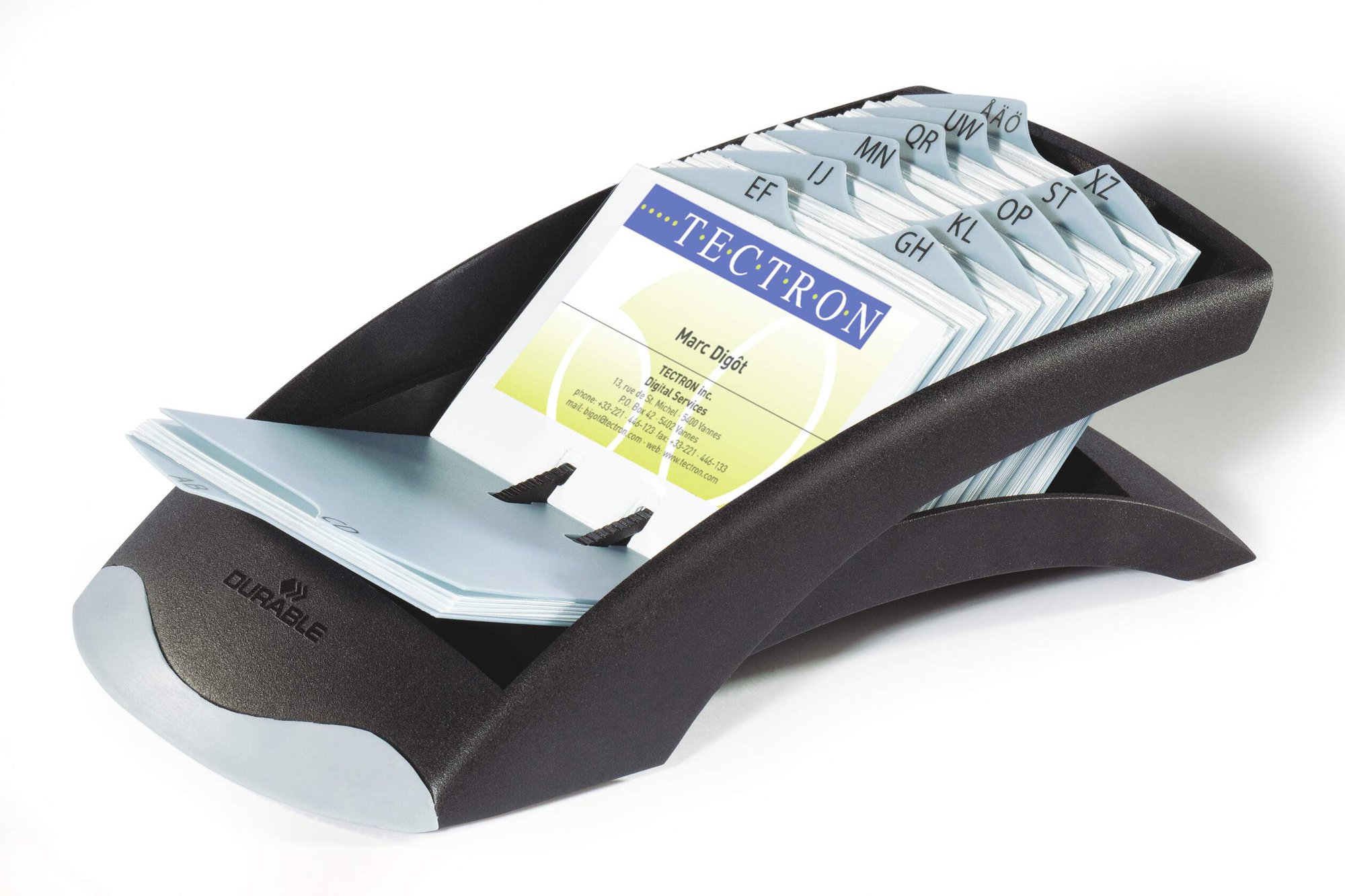 Durable TELINDEX DESK VEGAS Silver