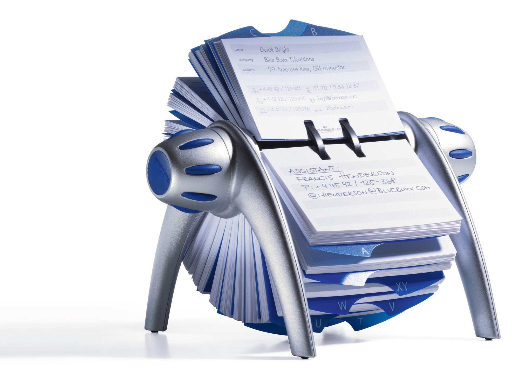 Durable TELINDEX FLIP VEGAS Black