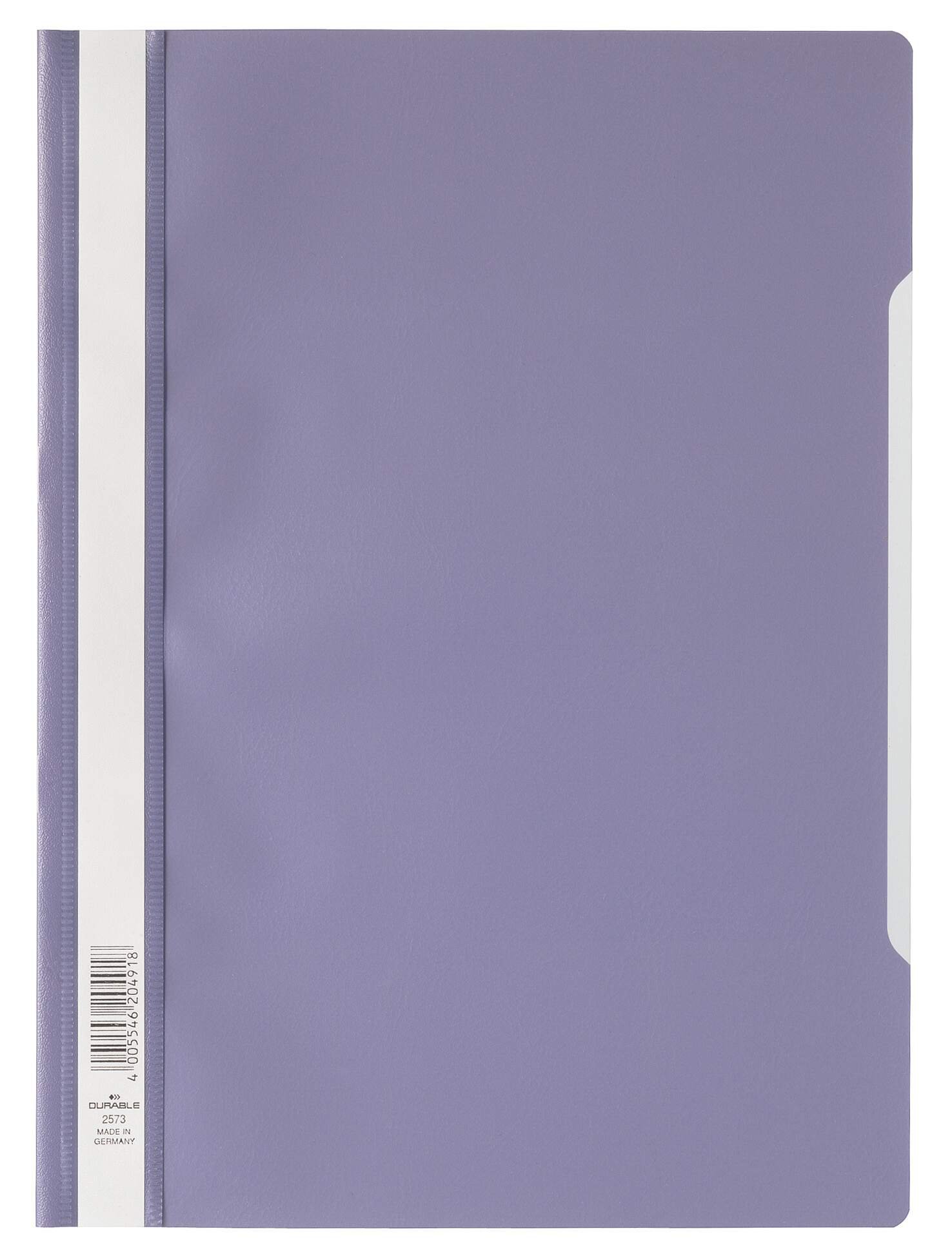 Durable Clear View A4 Folder Grey  (25)