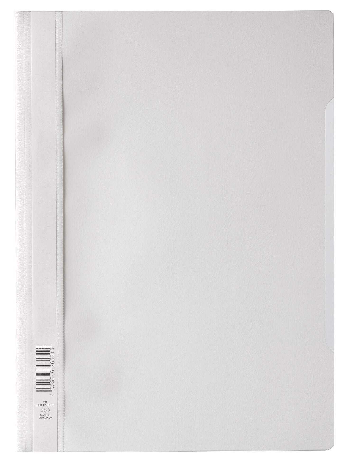 Durable Clear View A4 Folder Black (50)