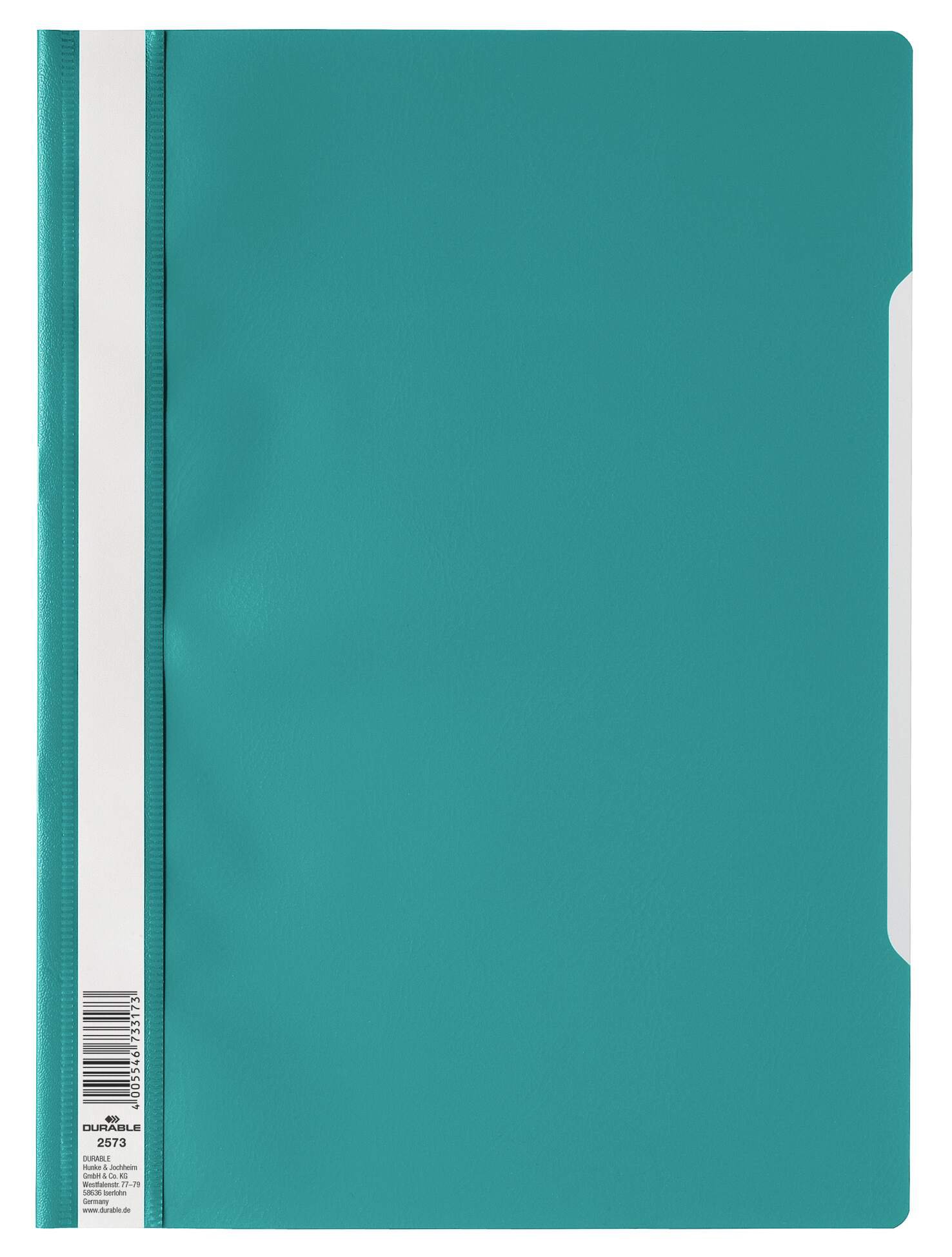 Durable Clear View A4 Folder Turquoise (50)