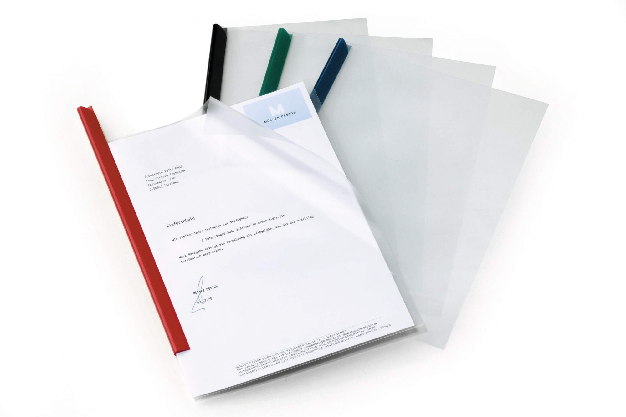Durable Polypropylene Report Covers A4 (50)