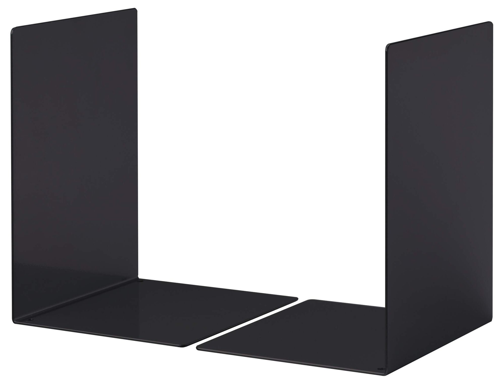 Durable Bookends Small Set of 2 Black (2)