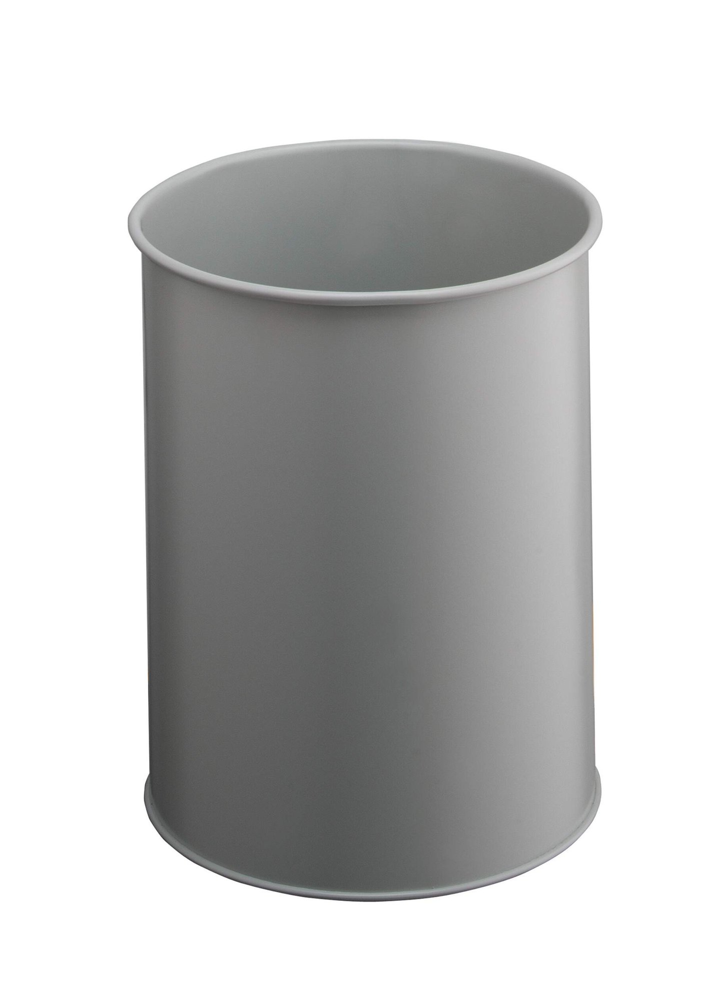 Durable Metal Waste Bin 15L Black