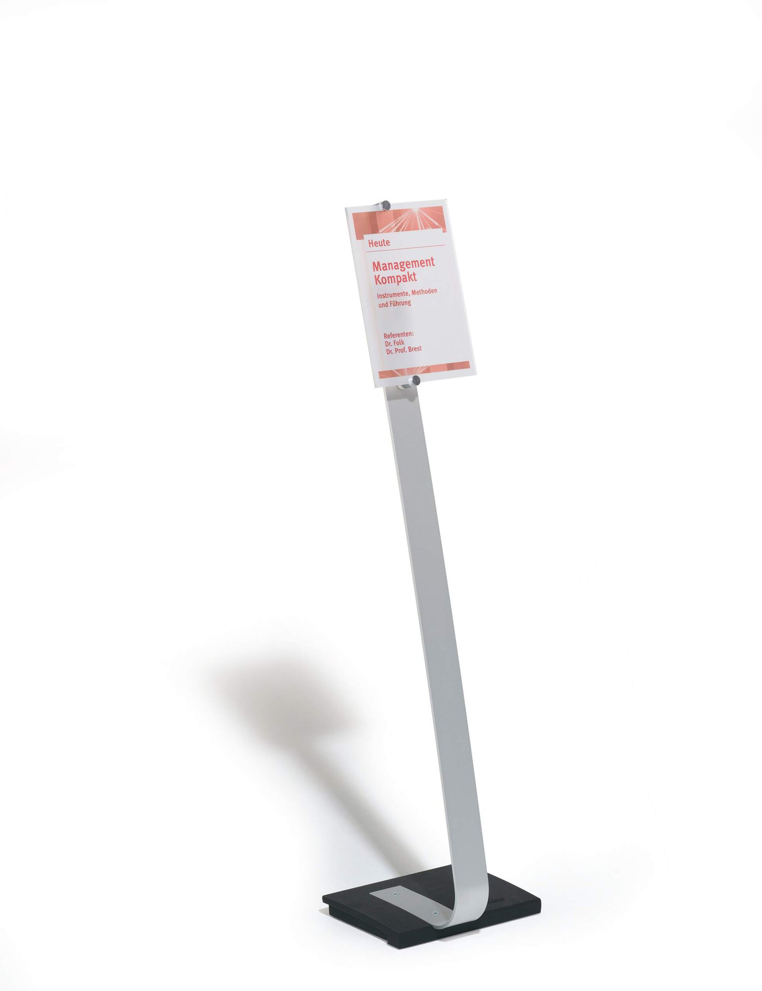 Durable INFO SIGN Floor Stand A3