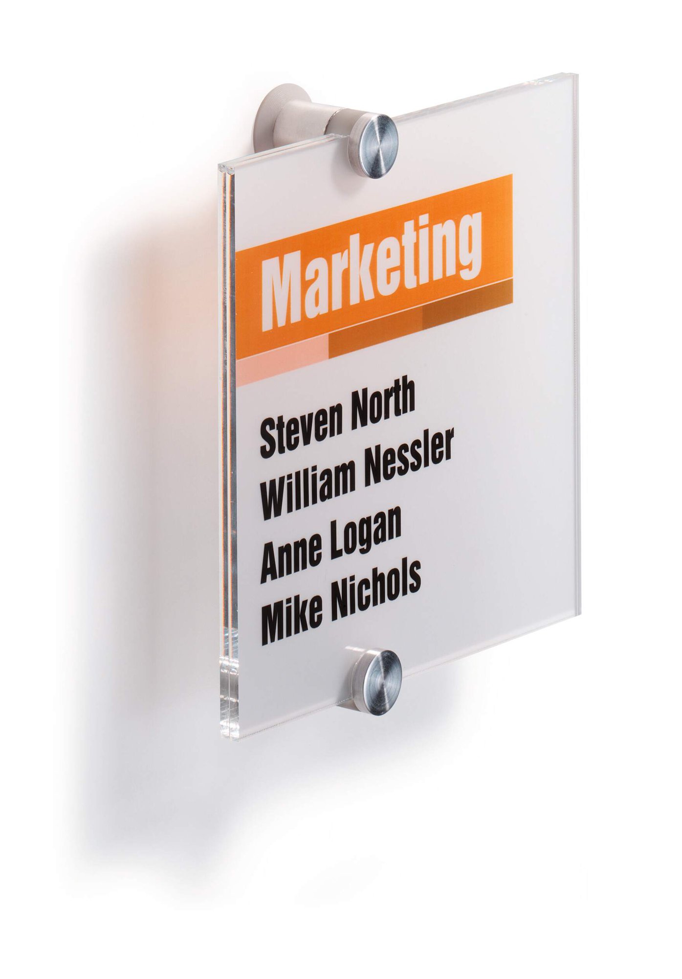 Durable CRYSTAL Door Sign 148x105mm