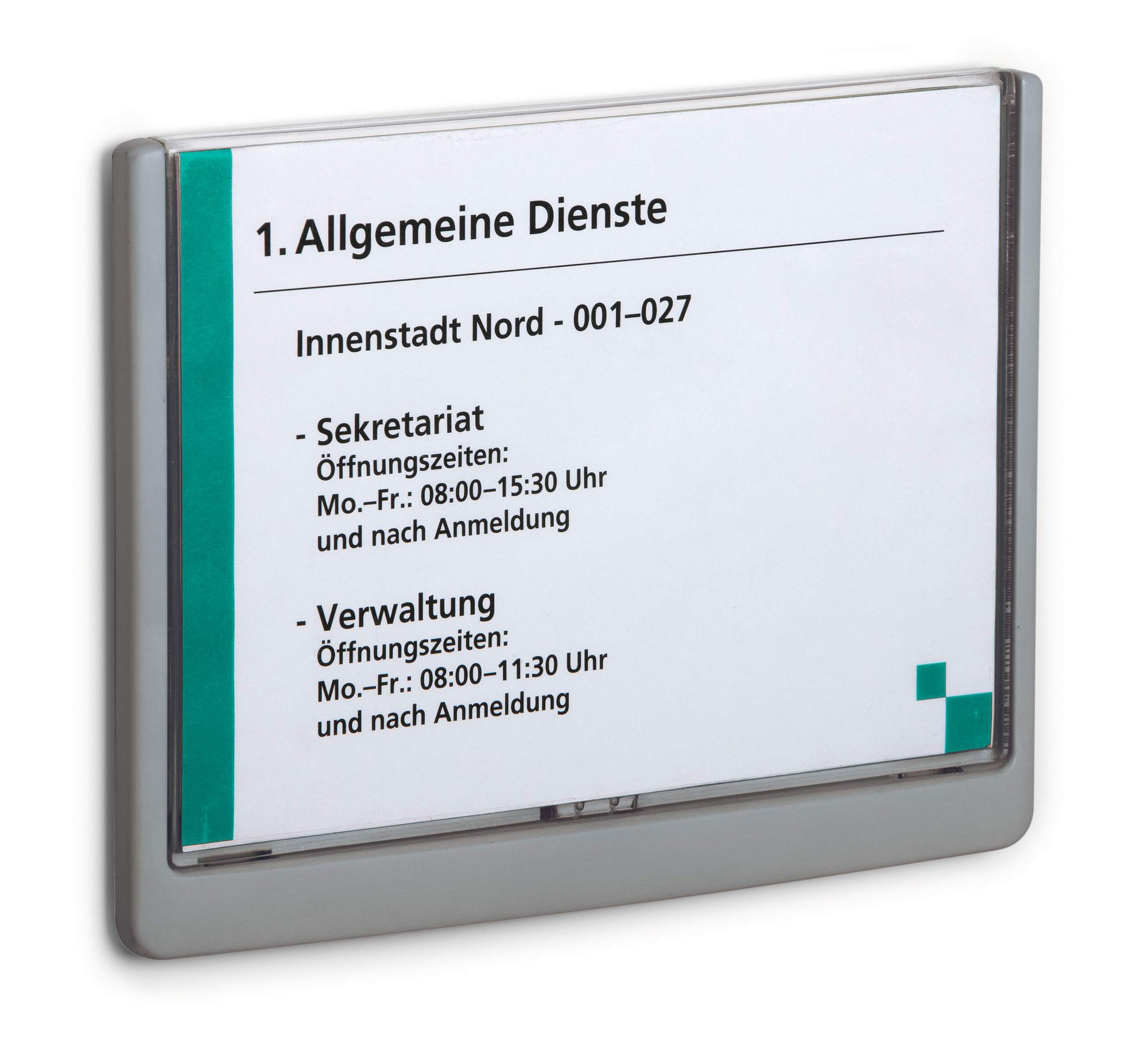 Durable CLICK SIGN 149x148.5mm