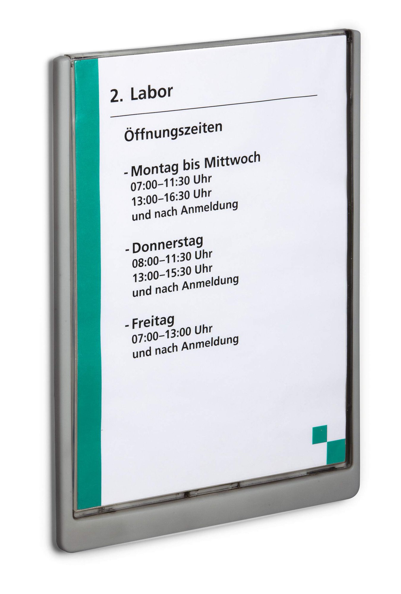 Durable CLICK SIGN A4 White