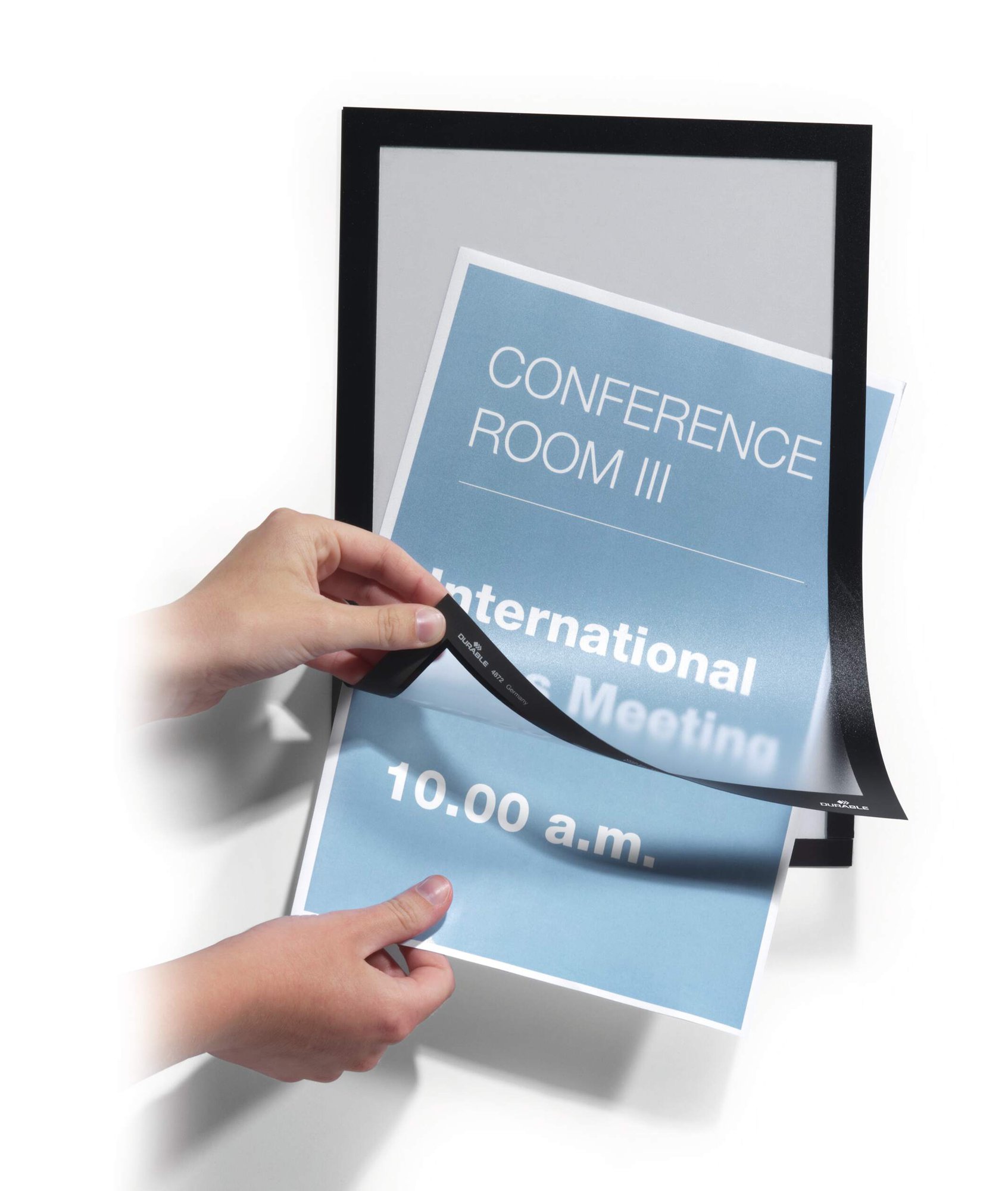 Durable DURAFRAME Adhesive A5 Silver (10)