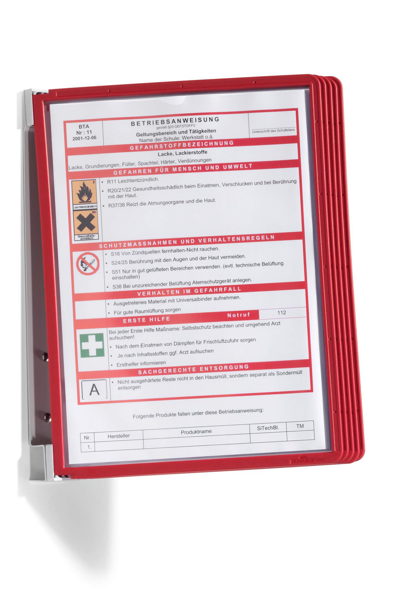 Durable SHERPA SOHO TABLE 5 Black