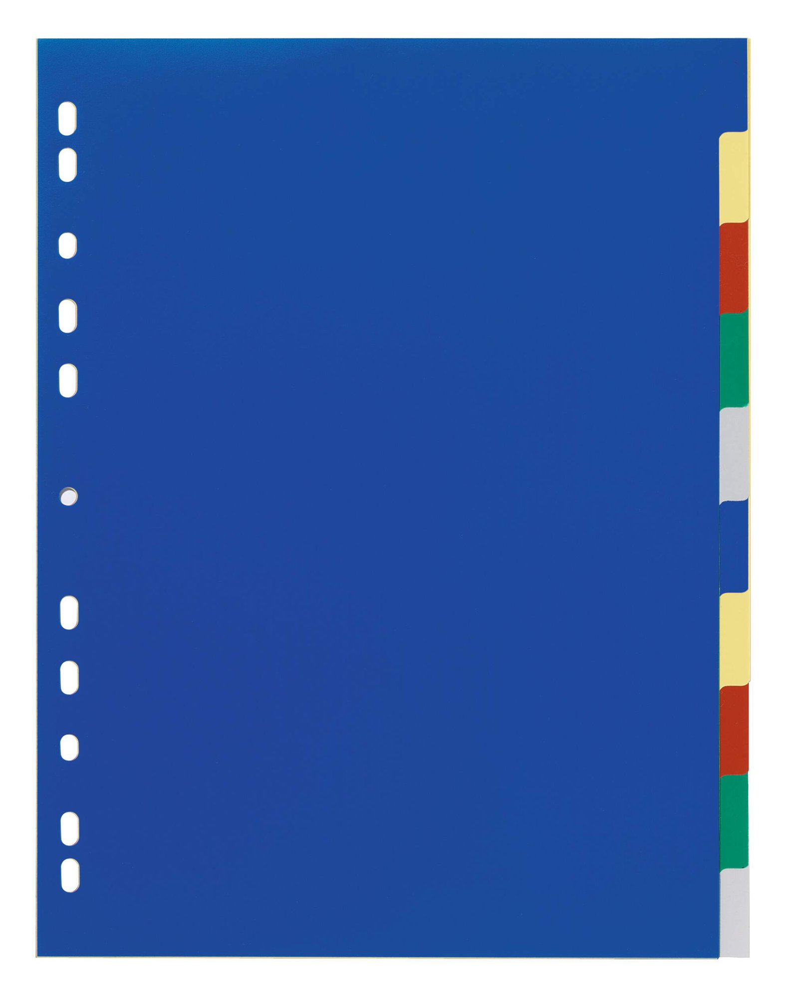 Durable 5 Part Coloured Tab Index A4+ (20)