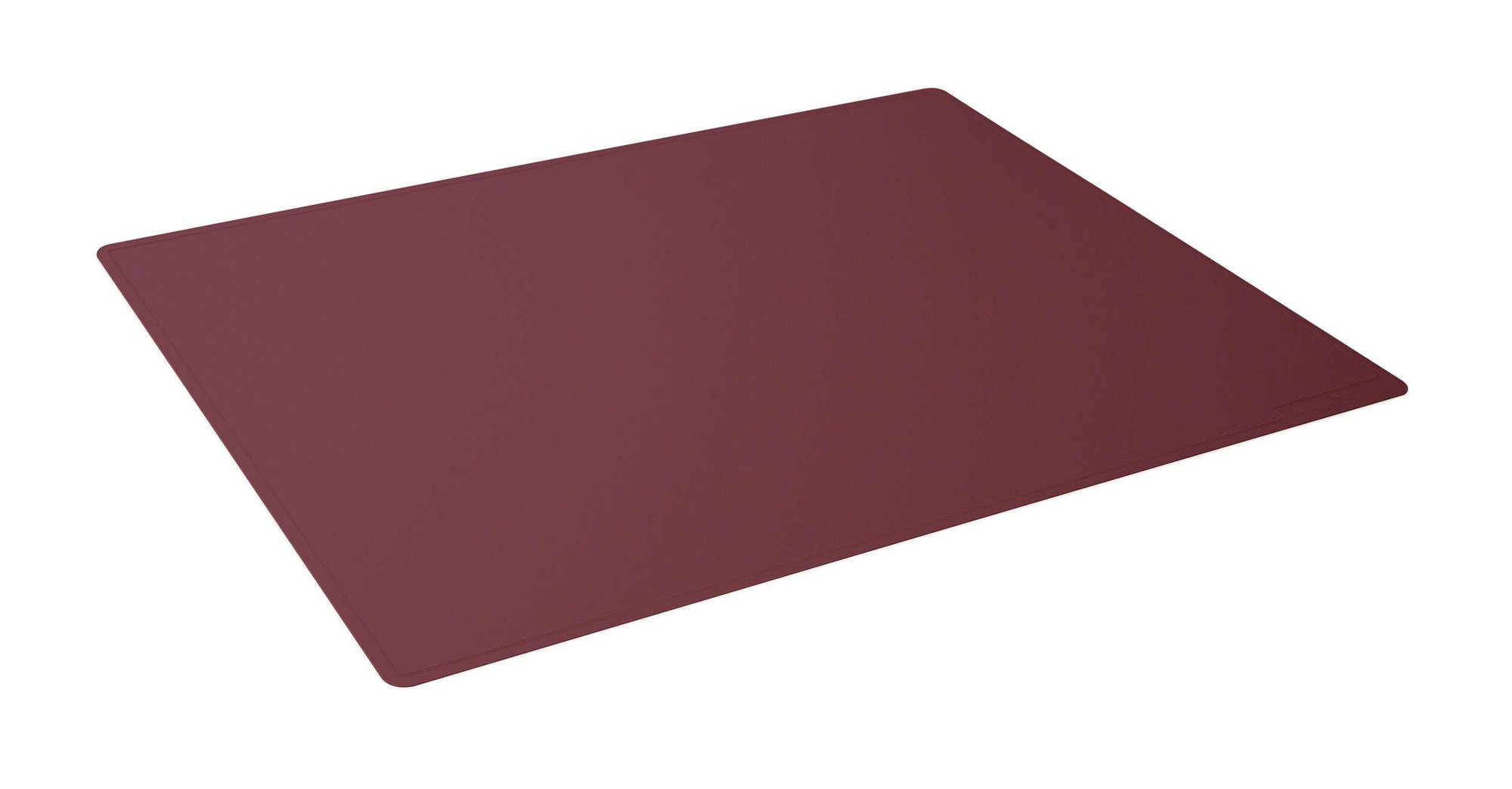 Durable Desk Mat Contoured 53x40cm Black