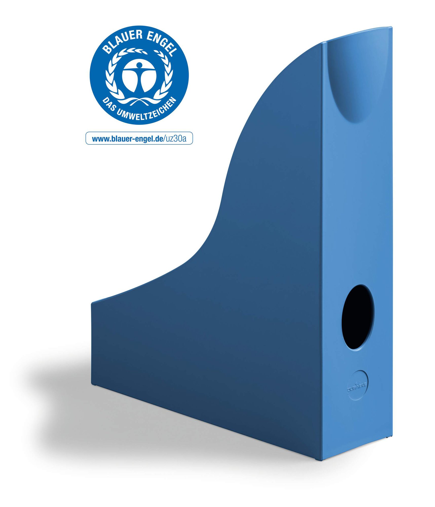 Durable ECO Magazine Rack Black