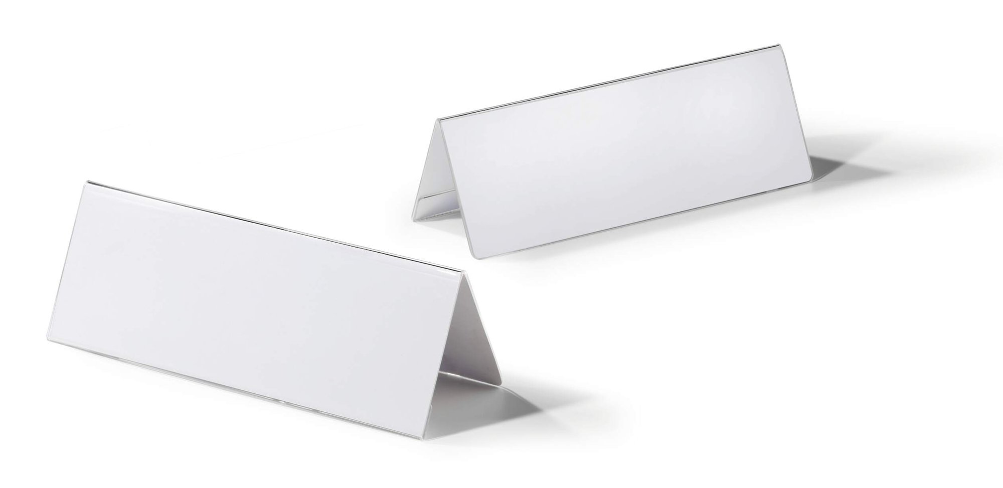 Durable Acrylic Name Plate 61x210mm (10)