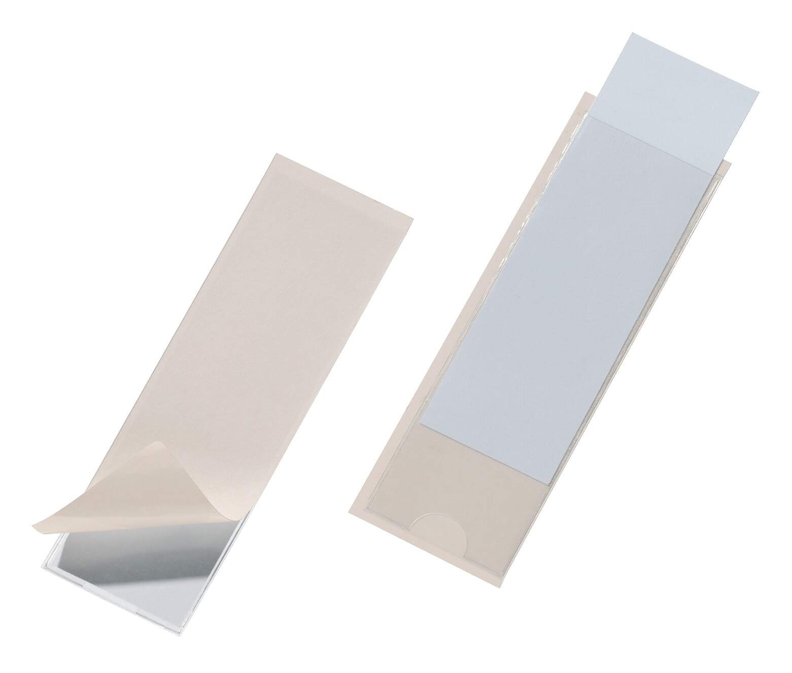 Durable POCKETFIX Label Sleeve 100x30mm (10)
