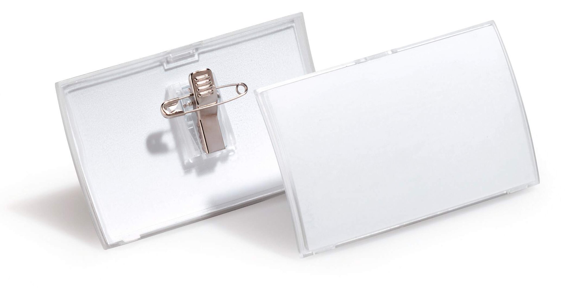 Durable CLICK FOLD Magnet Badge 40x75mm (10)