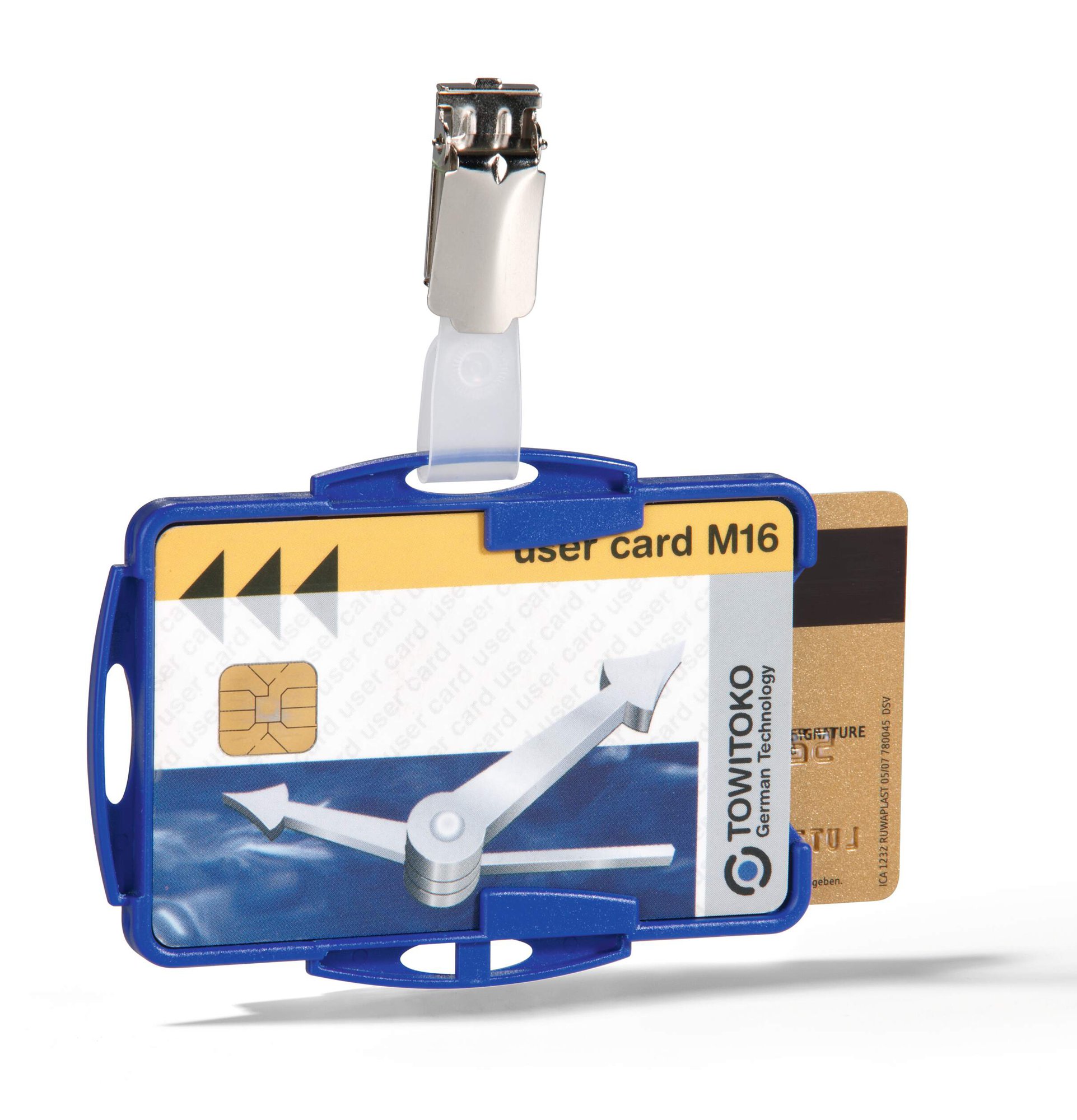 Durable CLICK FOLD Lanyard Badge 54x90mm (10)