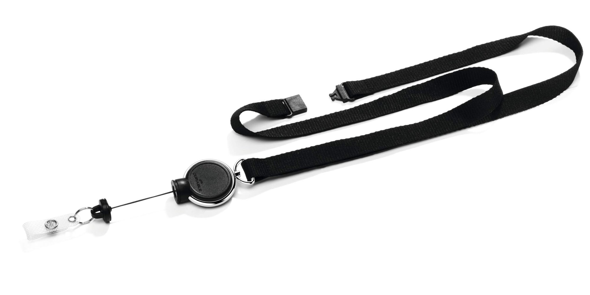 Durable EXTRA STRONG Badge Reel Grey