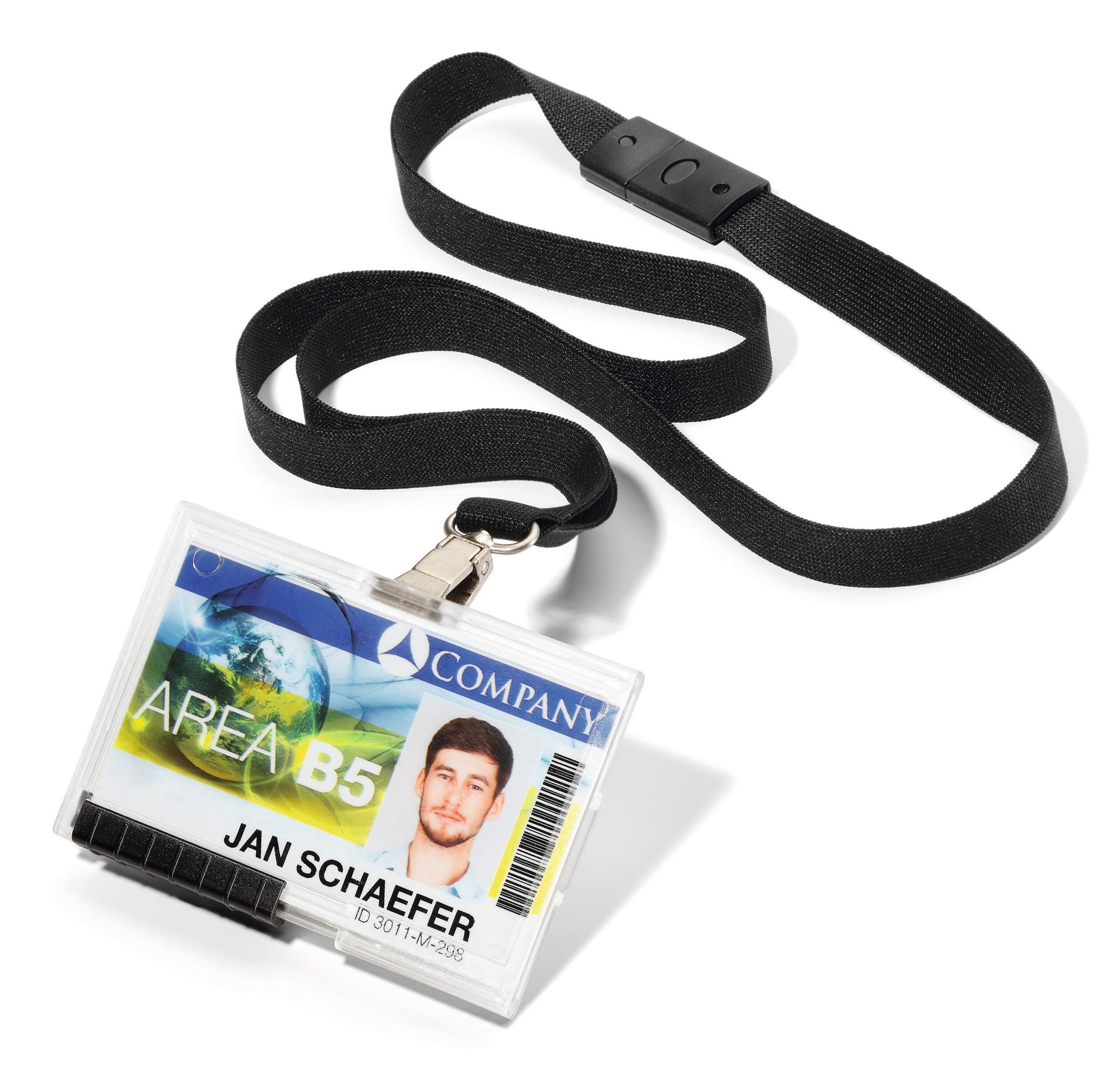 Durable PUSHBOX Duo Lanyard ID Holder (10)