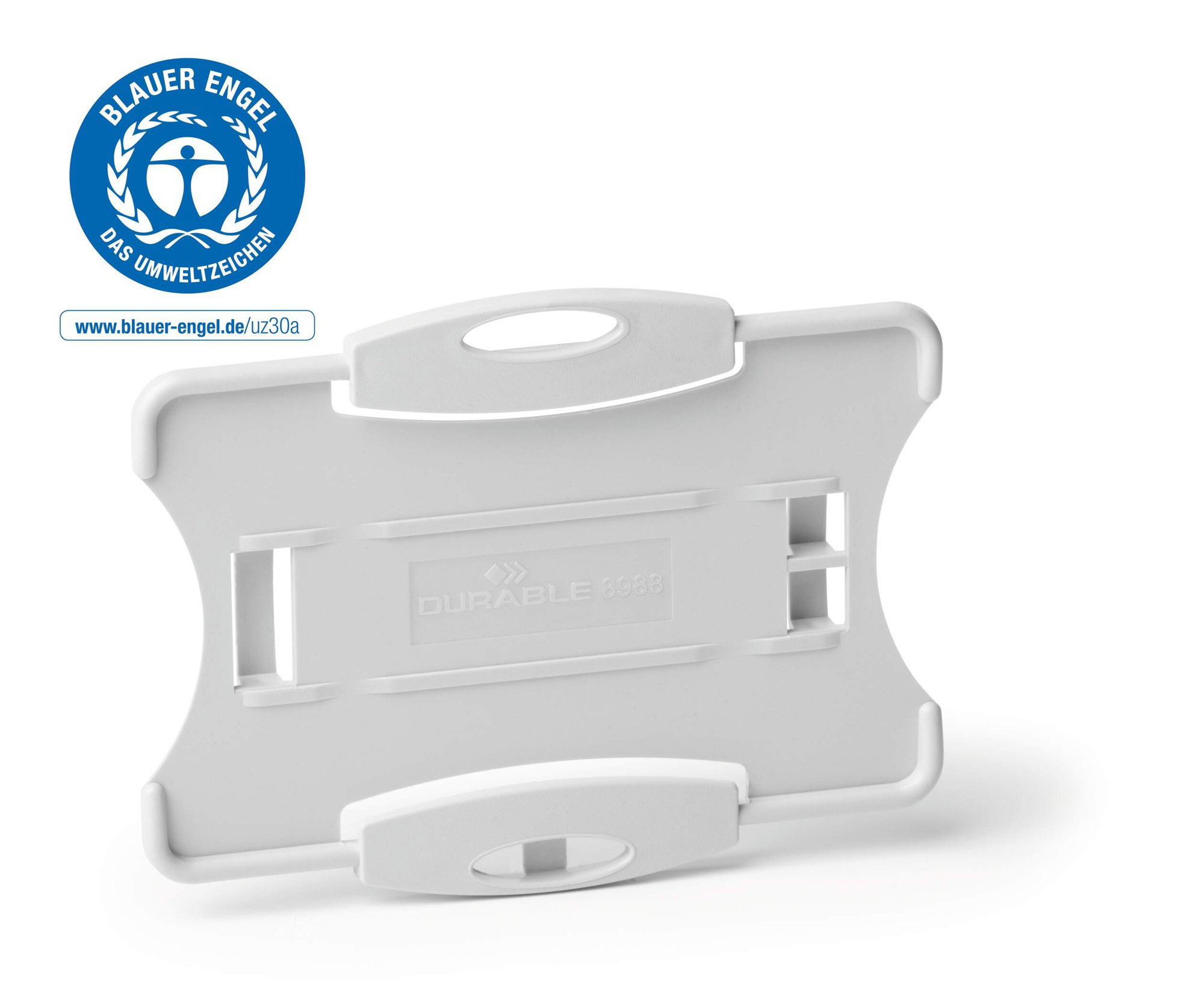 Durable ECO 1 ID Card Holder Black (10)