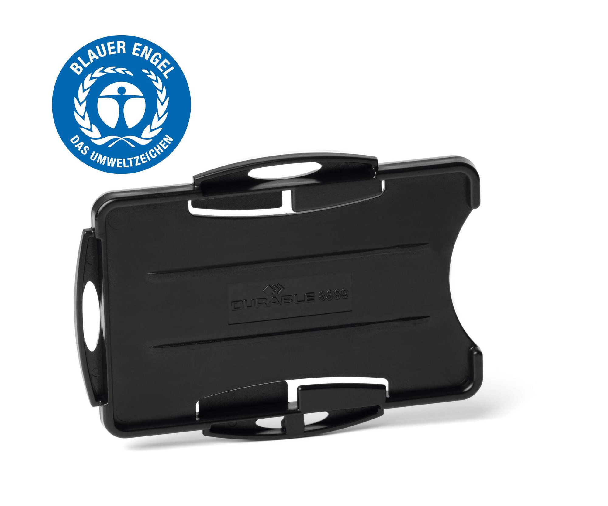 Durable ECO 1 ID Card Holder Grey (10)