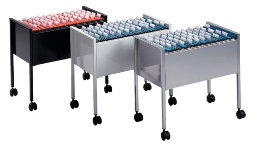 Durable Suspension File Trolley Cart Holds Up To 80 A4 Folders Grey - 309510 - 309510