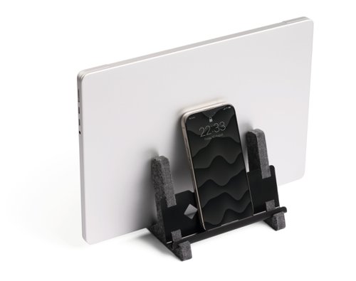 Durable EFFECT Recycled Felt Vertical Laptop Stand - 508058