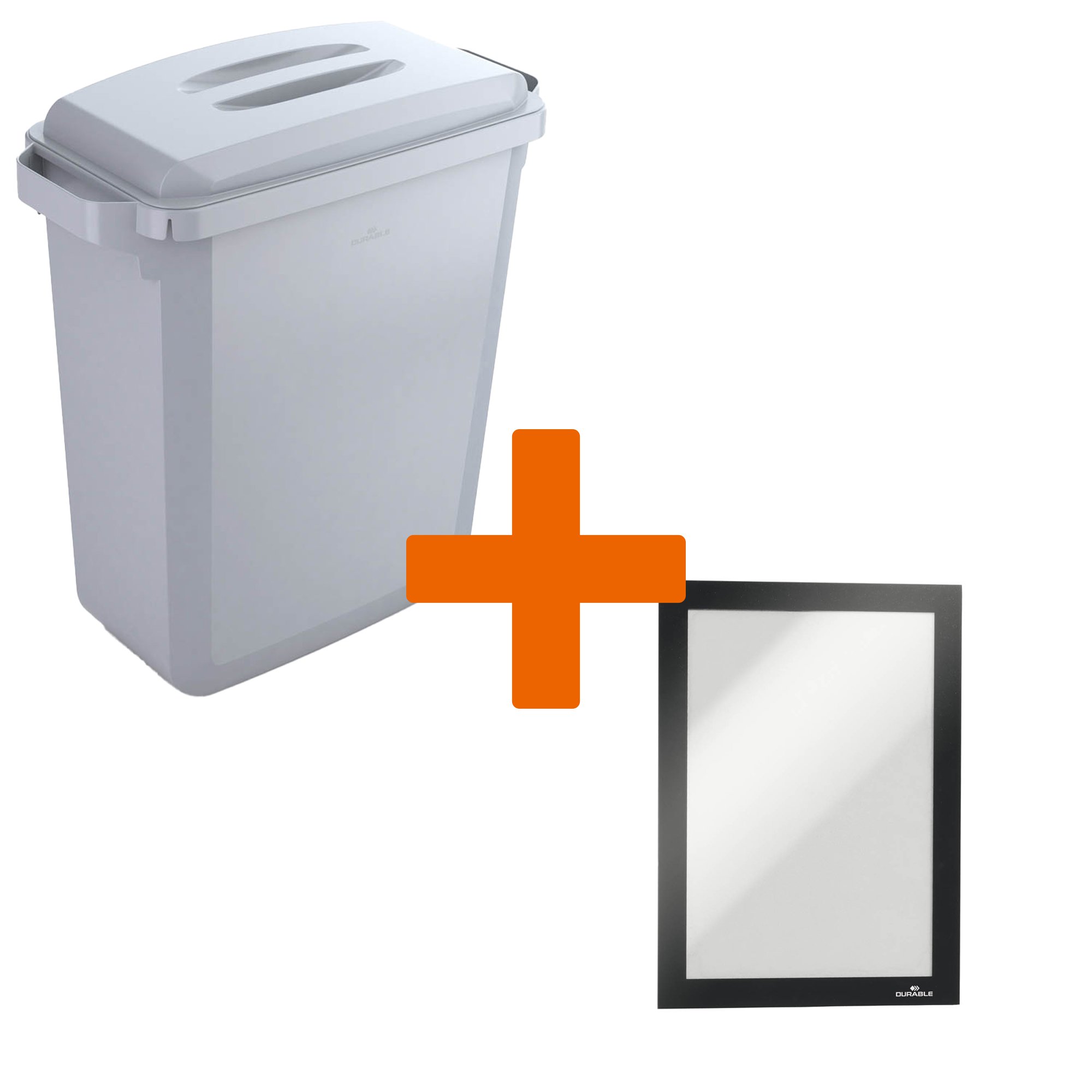 Durable DURABIN 60 Bin + Lid & Duraframe