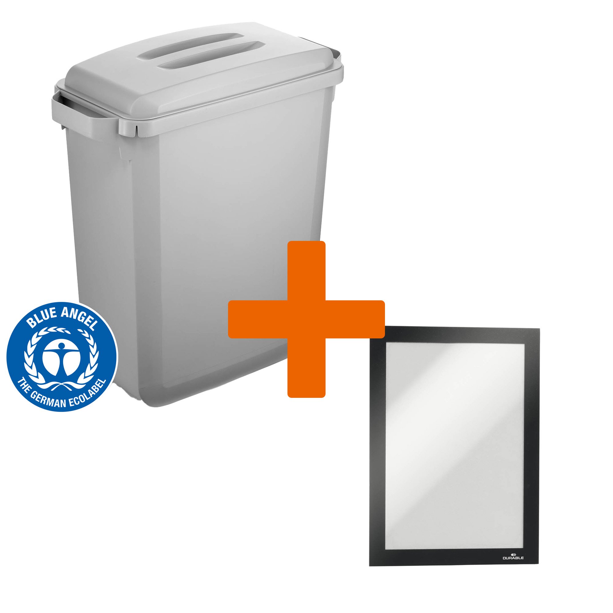 Durable DURABIN 60 Bin + Lid & Duraframe