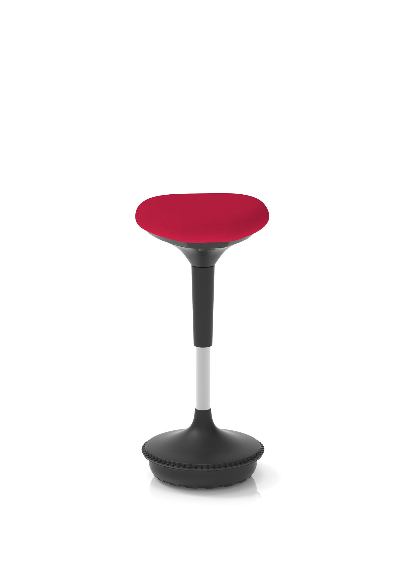 Sitall Deluxe Vistor Stool Fabric Seat Red BR000215