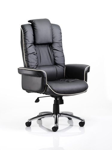 Chelsea+Executive+Chair+Black+Soft+Bonded+Leather+With+Arms