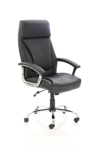 Penza+Executive+Black+Leather+Chair