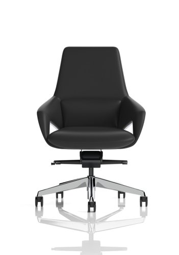 Dynamic Olive High Back Executive PU Vegan Leather Office Chair Black - EX000261