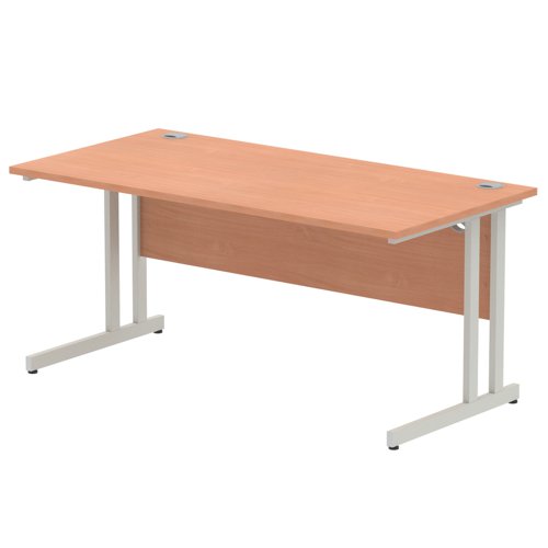 Impulse+1600mm+Straight+Desk+Cantilever+Leg