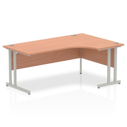 Impulse+1800mm+Right+Crescent+Desk+Cantilever+Leg