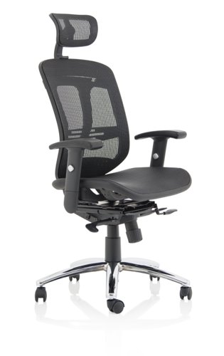 Mirage+II+Mesh+Back+Task+Operator+Office+Chair+with+Height+Adjustable+Arms