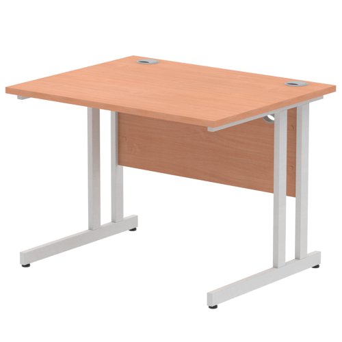 Impulse+1000mm+Straight+Desk+Cantilever+Leg