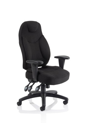 Galaxy+Medium+Back+Task+Operator+Office+Chair+with+Adjustable+Arms