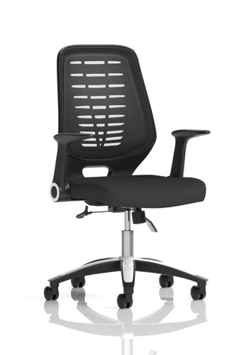Relay+Medium+Mesh+Back+Task+Operator+Office+Chair+with+Arms