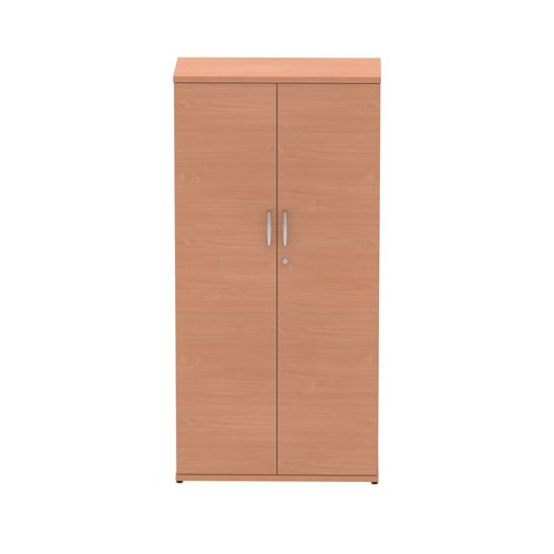 Dynamic Impulse W800 x D400 x H1600mm 3 Shelf Cupboard Beech Finish - S00003