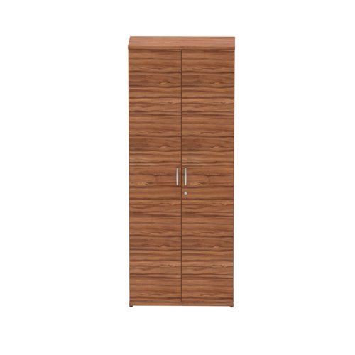 Dynamic Impulse W800 x D400 x H2000mm 4 Shelf Cupboard Walnut Finish - S00008