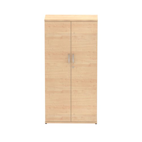 Dynamic Impulse W800 x D400 x H1600mm 3 Shelf Cupboard Maple Finish - S00015